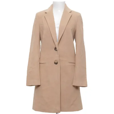 Coat (Beige) from Helene Berman London Polyester, Wool