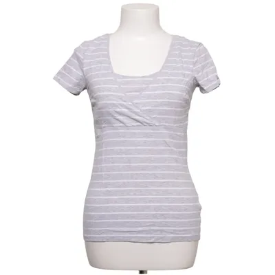 Ammetop (Grå, Hvid) fra H&M Mama Bomuld, Elastan, Viscose