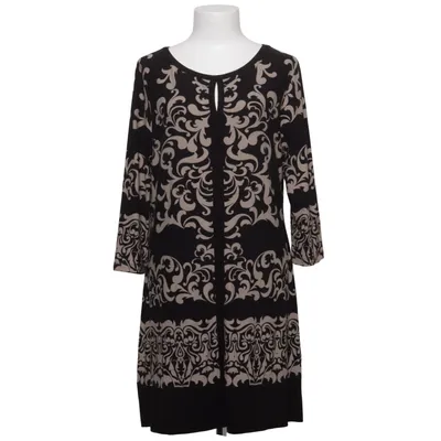 Kleid (Schwarz, Beige) von Selection by s.Oliver Elasthan, Viskose