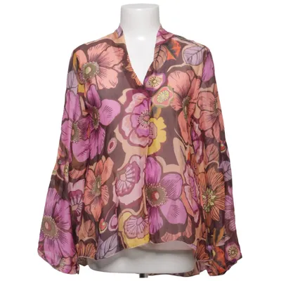 Bluse (Lilla, Pink, Orange) fra Stank Stockholm Elastan, Silke, Viscose