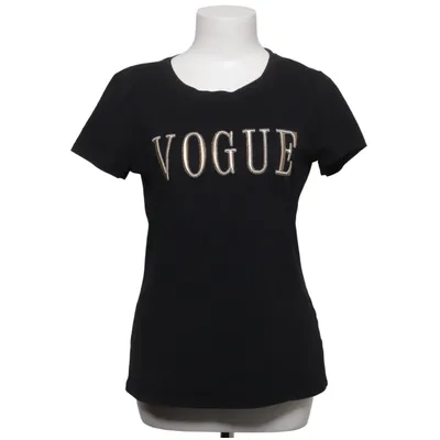 T-shirt (Noir) de Golden Live Coton, Élasthane