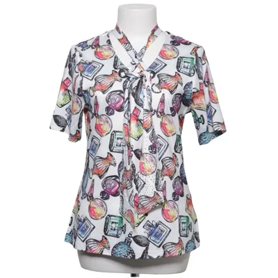Top (White, Multicolored) from Mocca Elastane, Polyester