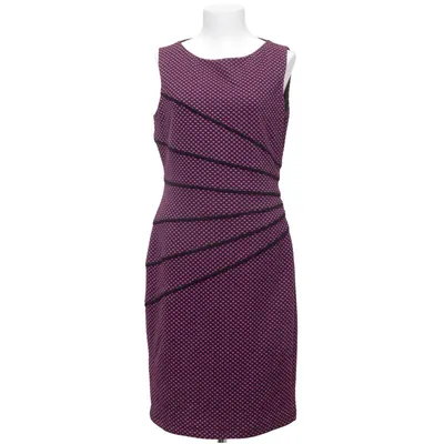 Kjole (Sort, Lilla) fra Tia Elastan, Polyester