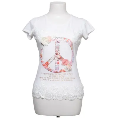 T-shirt (White) from Fracomina Cotton, Elastane
