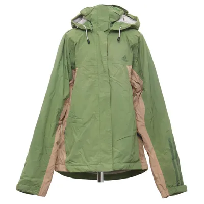 Outdoor jas (Groen, Beige) van Adidas Polyester