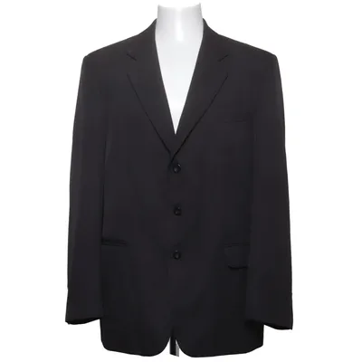 Blazer (Gray) from Excellent Polyester, Wool