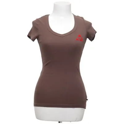 T-shirt (Brown) from Vero Moda Basic Cotton