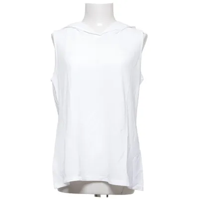 Korte mouwen capuchon sweater (Wit) van Margittes