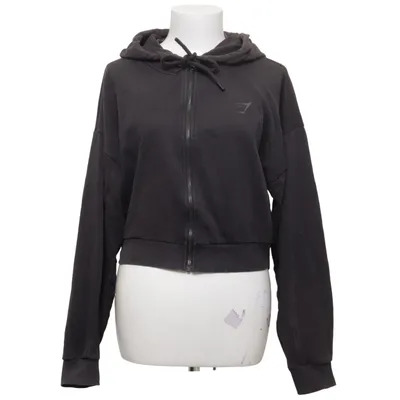 Huvtröja (Grå) från Gymshark Bomull, Återvunnen polyester
