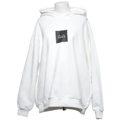 Huvtröja (Vit) från Vogue Bomull, Elastan, Polyester