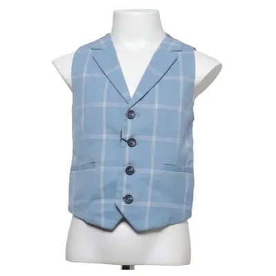 Gilet de costume (Bleu, Blanc) de Next Coton, Élasthane, Polyester, Viscose