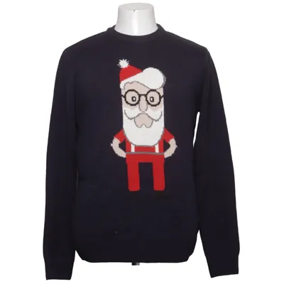 Christmas sweater (Blue, Red, White) from New Look Men Acrylic