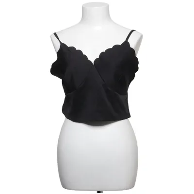 Crop top (Sort) fra New Look Elastan, Polyester