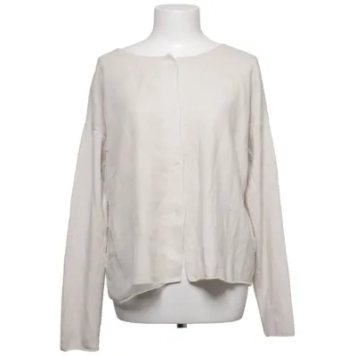Cardigan (Blanc) de Fabiana Filippi Cachemire, Laine de mouton, Soie
