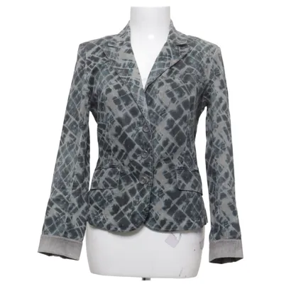 Blazer (Grijs, Blauw) van Nile Katoen, Elastaan