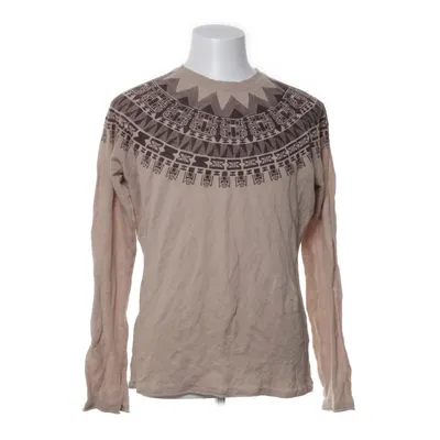 Tröja (Beige, Brun) från Zara Man Knitwear Bomull, Metallfiber
