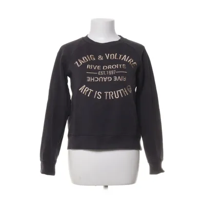 Collegetröja (Svart) från Zadig & Voltaire Bomull, Elastan
