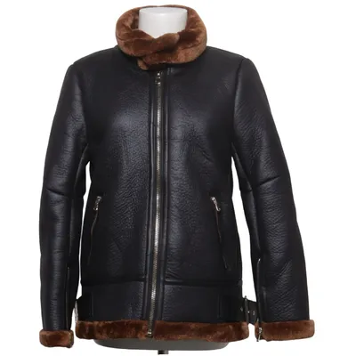 Shearlingjacka (Svart, Brun) från Zara Woman Outerwear