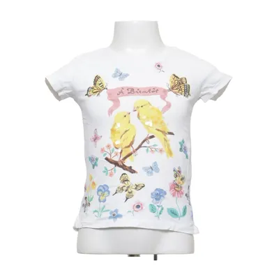 T-shirt (White, Multicolored) from Nathalie Lété x H&M Cotton