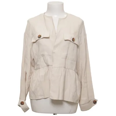 Kofta (Beige) från Zara Polyester, Viskos