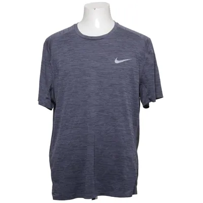 T-shirt (Blue, Gray) from Nike Running Polyester
