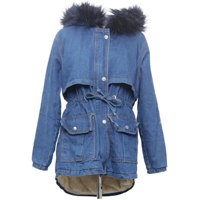 Foret Jeansjakke (2118) fra Blue Blue Bomuld, Elastan