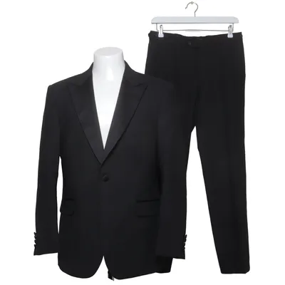 Suit (Black) from Royal Black Elastane, Polyester, Wool
