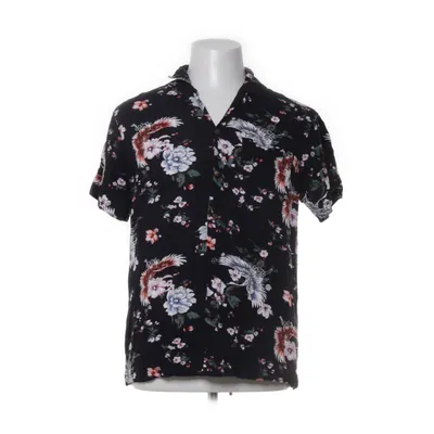 Kortärmad skjorta (Svart, Flerfärgad) från WOOF Republic Polyester