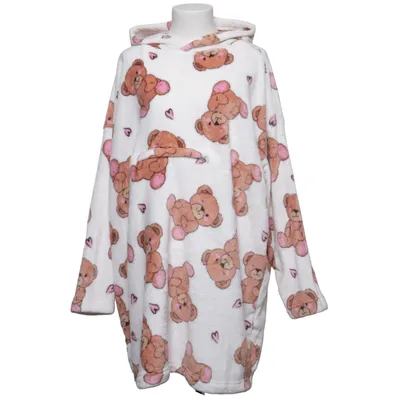 Capuchon jurk (Wit, Bruin, Roze) van Pola Polyester