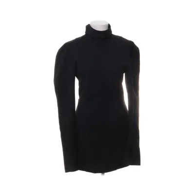 Jurk met col (Zwart) van H&M Studio Elastaan, Polyester, Viscose, Katoen