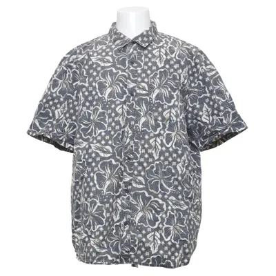 Chemise à manches courtes (Noir, Beige) de Vans Coton