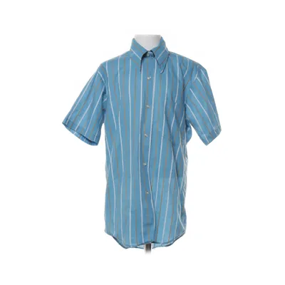 Kortärmad skjorta (Blå, Vit, Orange) från Montgomery Ward Bomull, Polyester