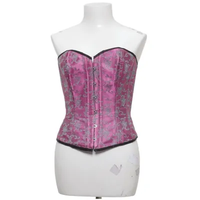 Corset (Purple) from Cottelli Collection Cotton, Polyester