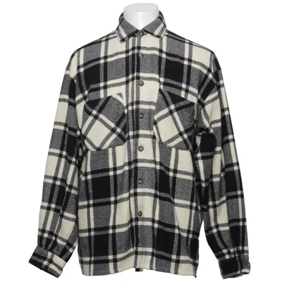 Flanellskjorta (Svart, Vit) från And Acetat, Polyester, Ull