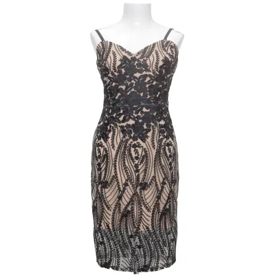 Cocktailkjole (Sort, Beige) fra Lipsy London Polyester