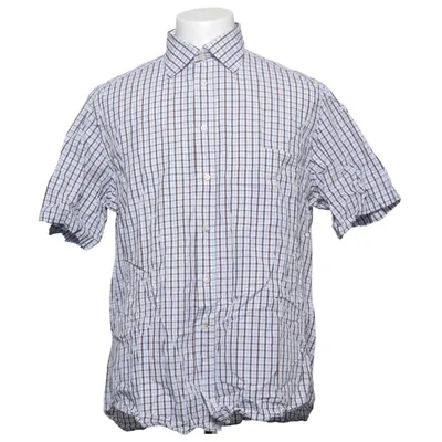 Chemise à manches courtes (Bleu, Blanc, Marron) de Camicissima Coton