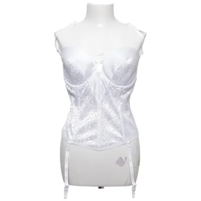 Corset (White) from Carnival Elastane, Polyamide, Polyester, Viscose