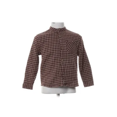 Flanellskjorta (Shirt Akir Aubergine Vichy) från Louise Misha Ekologisk bomull