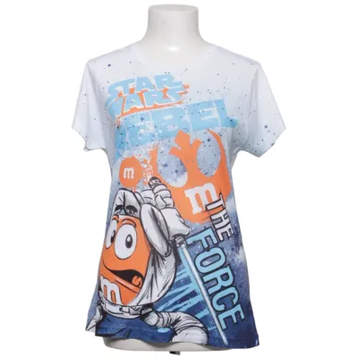T-shirt (Wit, Blauw, Oranje) van M&M's Polyester