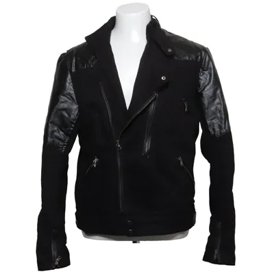 Biker jacket (Black) from Jeel Cotton