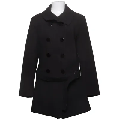 Manteau (Noir) de Collection London Coton, Polyester, Viscose