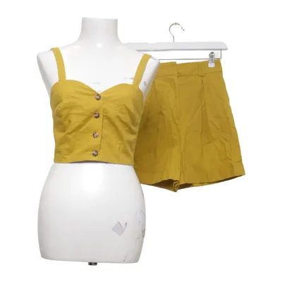 Set (Gul) från ASOS Design Bomull, Linne, Polyester