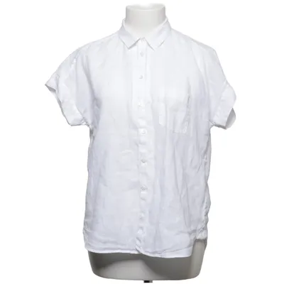 Kortærmet skjorte (Hvid) fra Massimo Dutti Linned