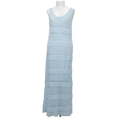 Maxi jurk (Blauw) van Creme Fraiche Katoen, Polyamide