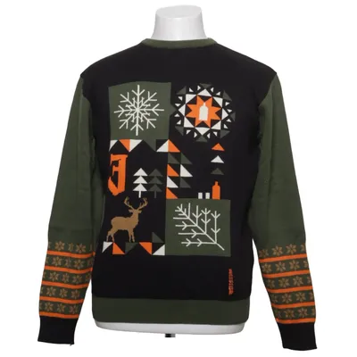 Jultröja (Svart, Grön, Orange) från Jägermeister Bomull