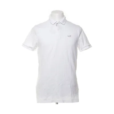 Poloshirt (Wit) van Hollister Katoen, Elastaan