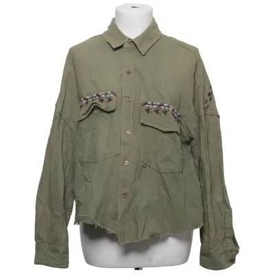 Overshirt (Groen) van Zara Trafaluc Collection Katoen, Polyester