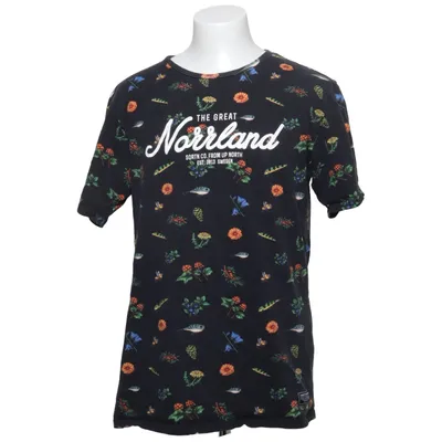 T-shirt (Svart, Flerfärgad) från Sqrtn Company Ekologisk bomull