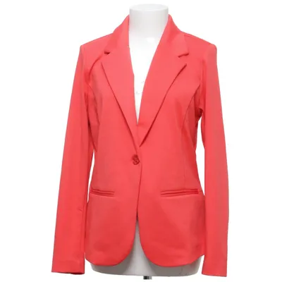 Blazer (Rød) fra Fransa Elastan, Genanvendt polyester, Viscose