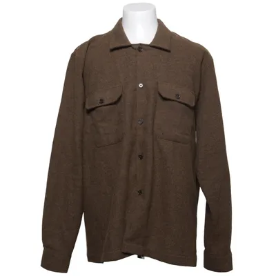 Skjortejakke (Brun) fra Matinique Akryl, Polyester, Uld